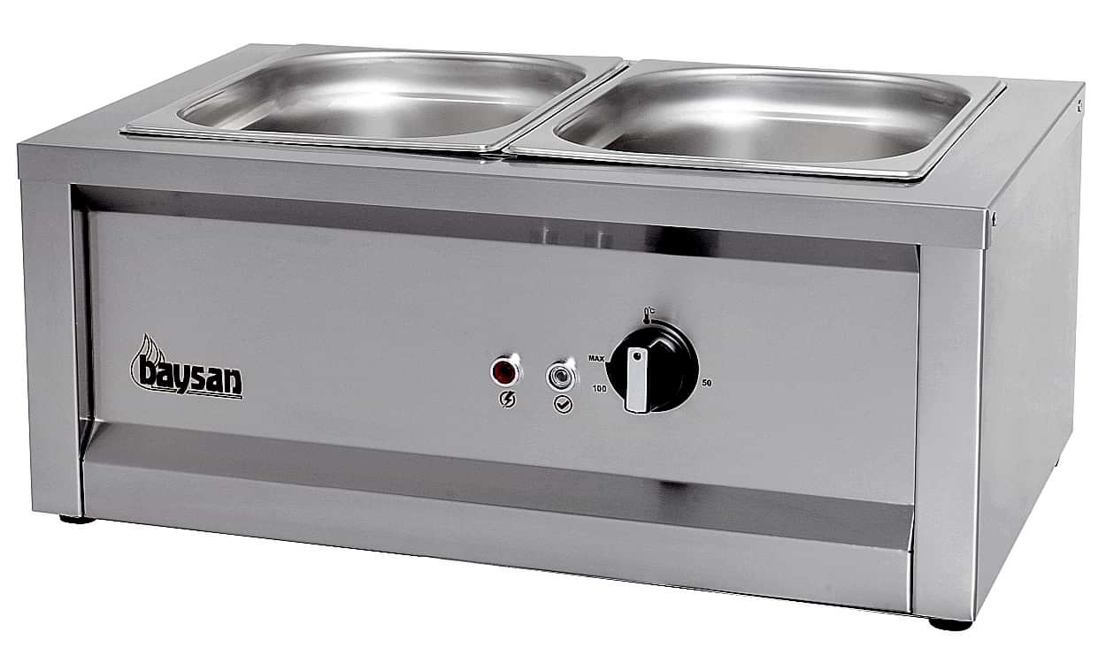 2 Cell Bainmarie with Tap