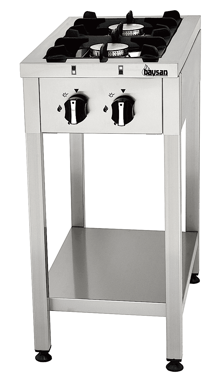 2 Burner Disassembled Gas Cooker | 40x70