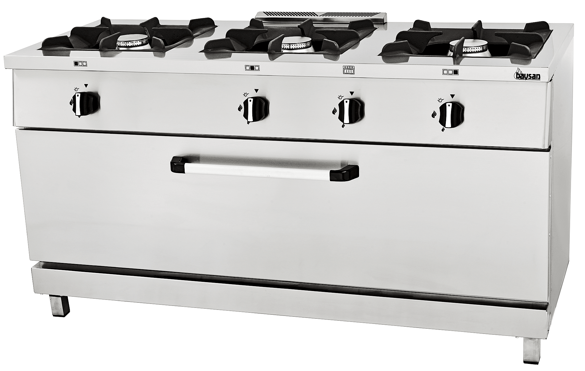 3 Burner Gas Range | 150x60