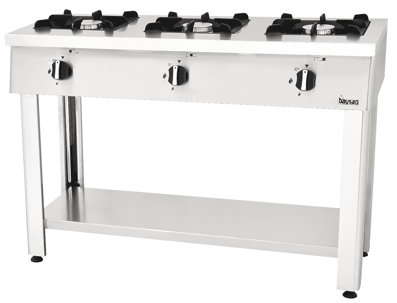 3 Burner Gas Cooker | 120x50