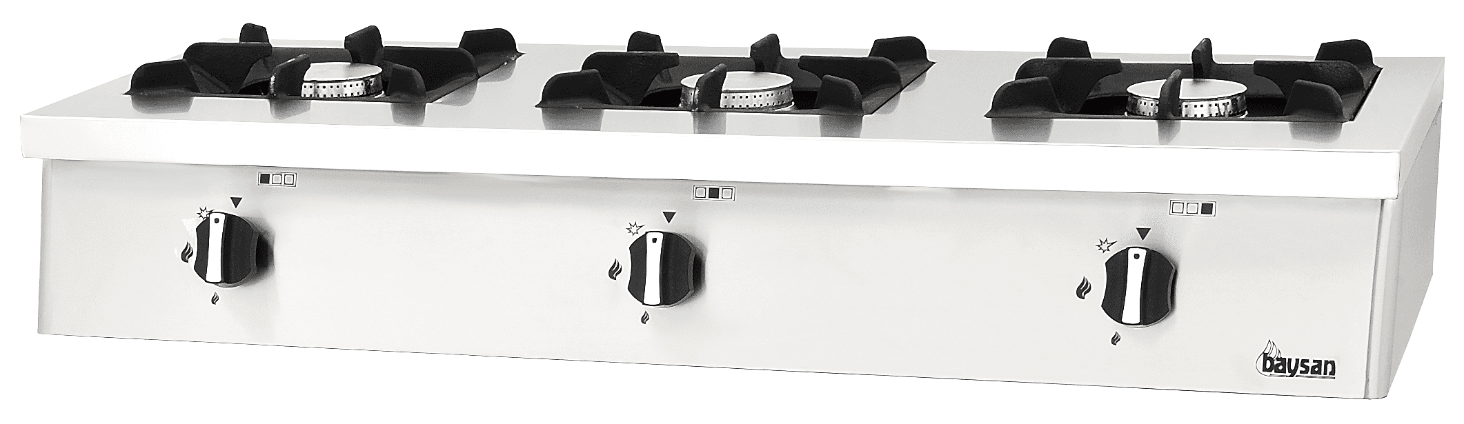 3 Burner Table Top Gas Cooker | 120x50