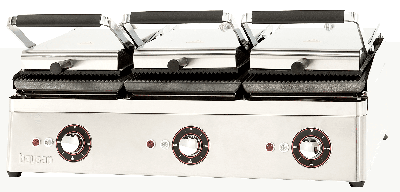 Three Lid Modular Grill