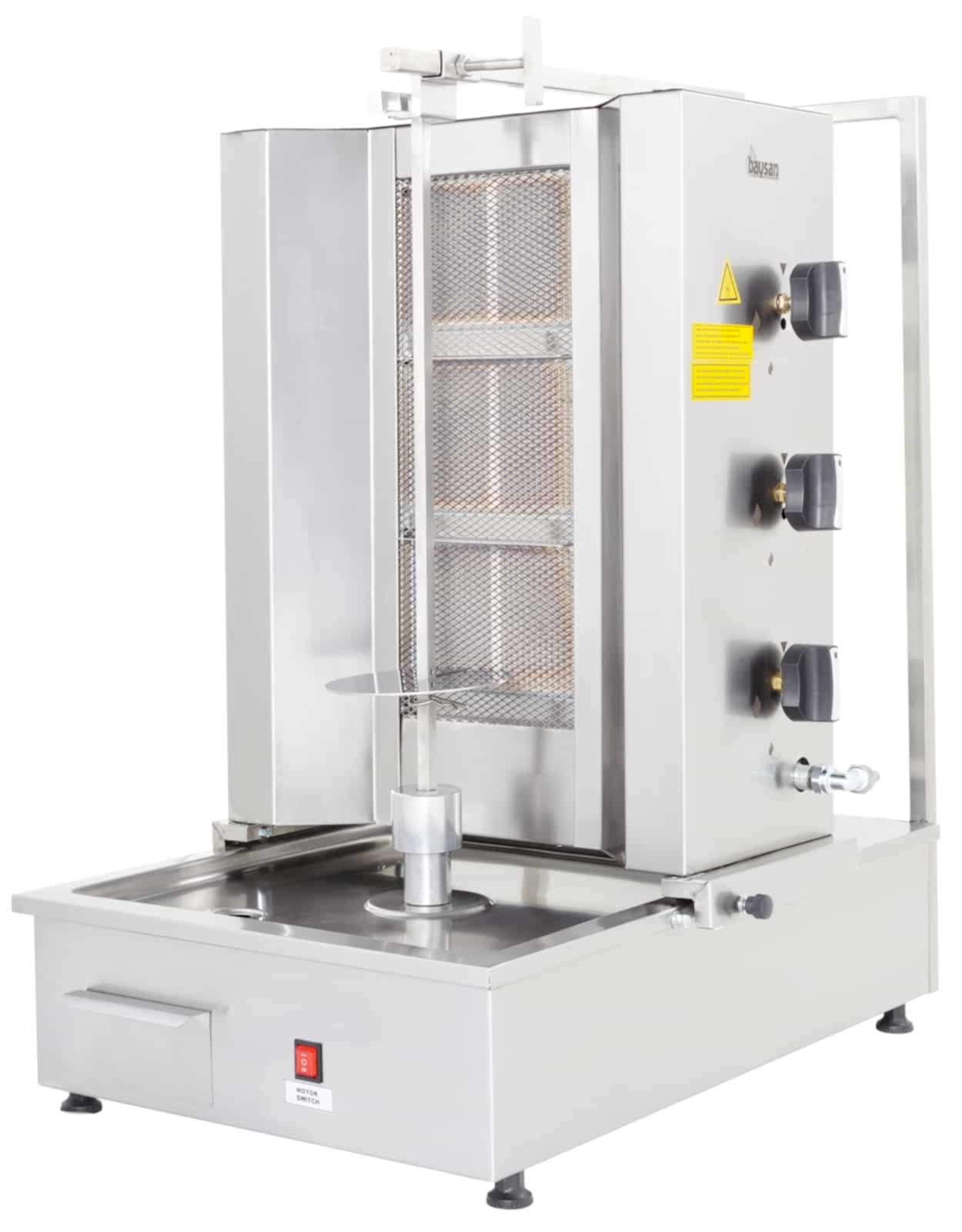 3 Radian Bottom Engine Doner Machine