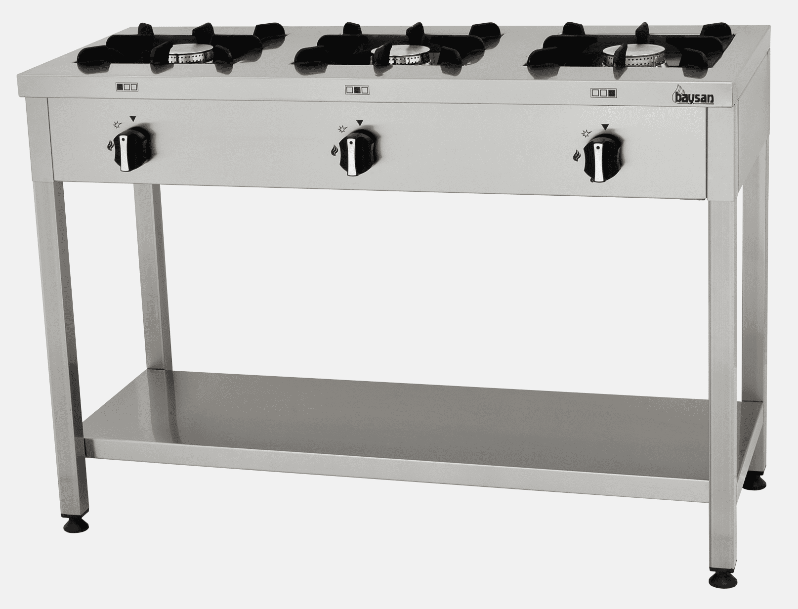 3 Burner Disassembled Gas Cooker | 120x50