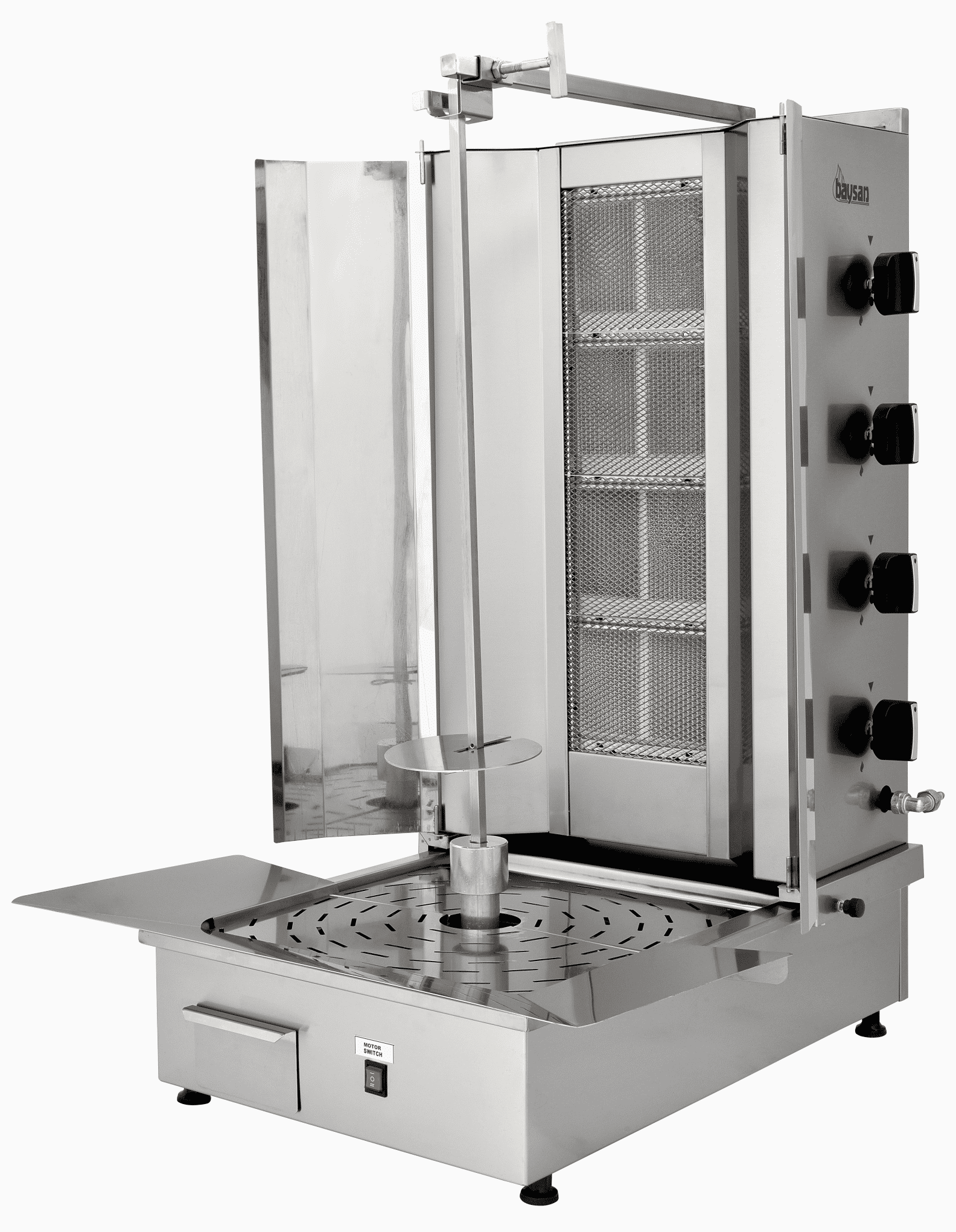 4 Radian Bottom Engine Doner Machine