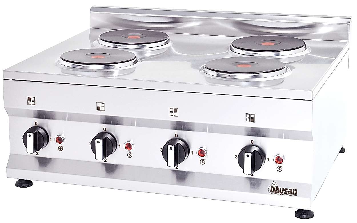 500 Serie 4 Plate Electric Cooker