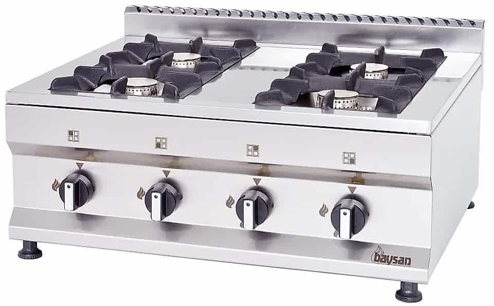 500 Serie 4 Burner Mini Cooker