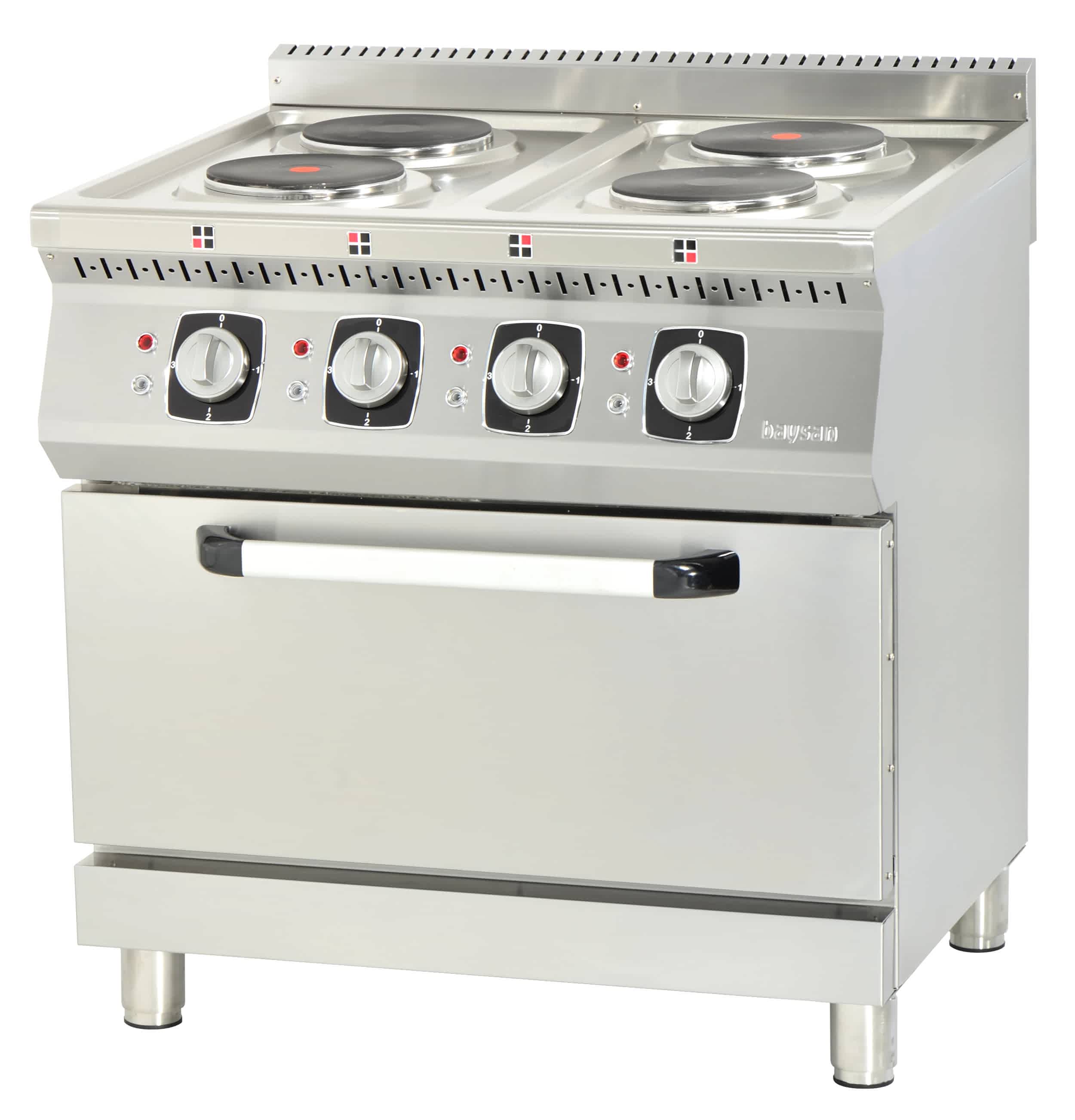 700 Serie 4 Plate Electric Range