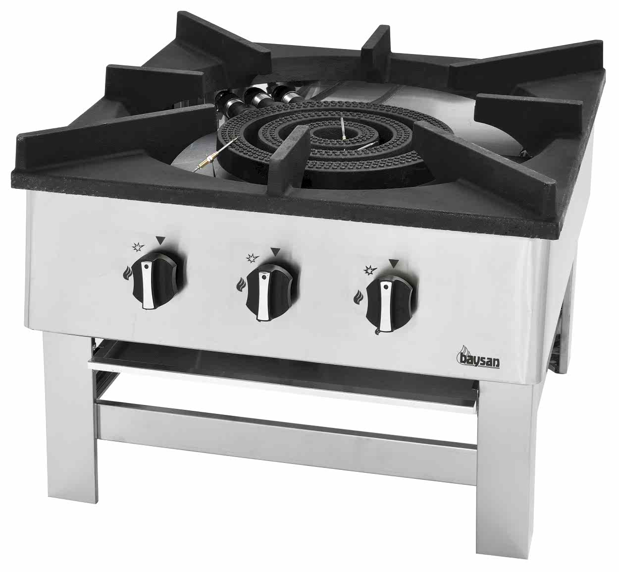 3 Burner Floor Cooker | 70x70