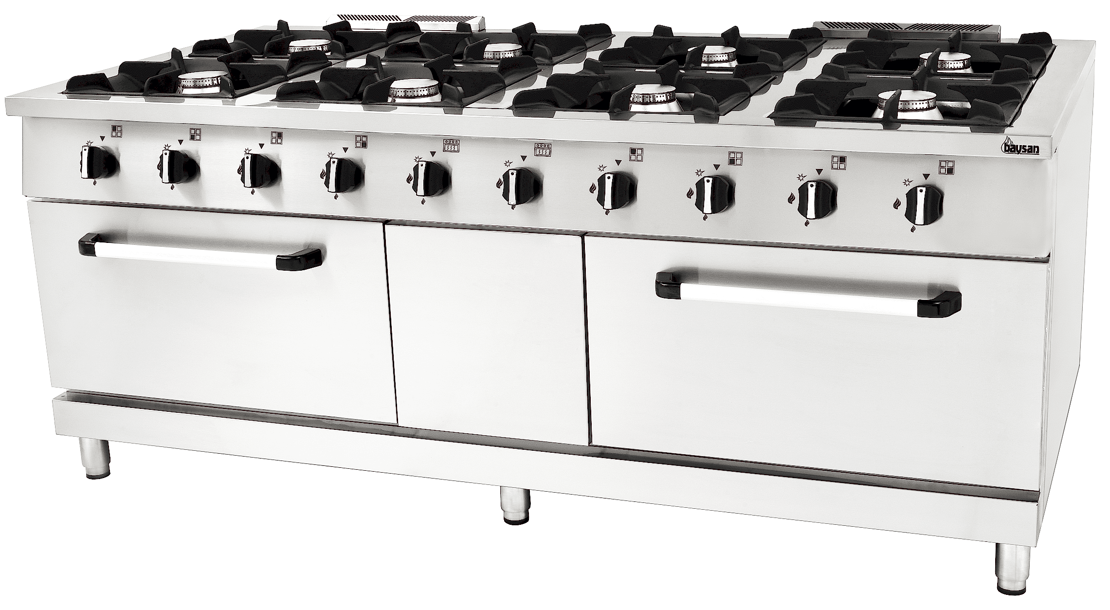 8 Burner Gas Range | 200x70