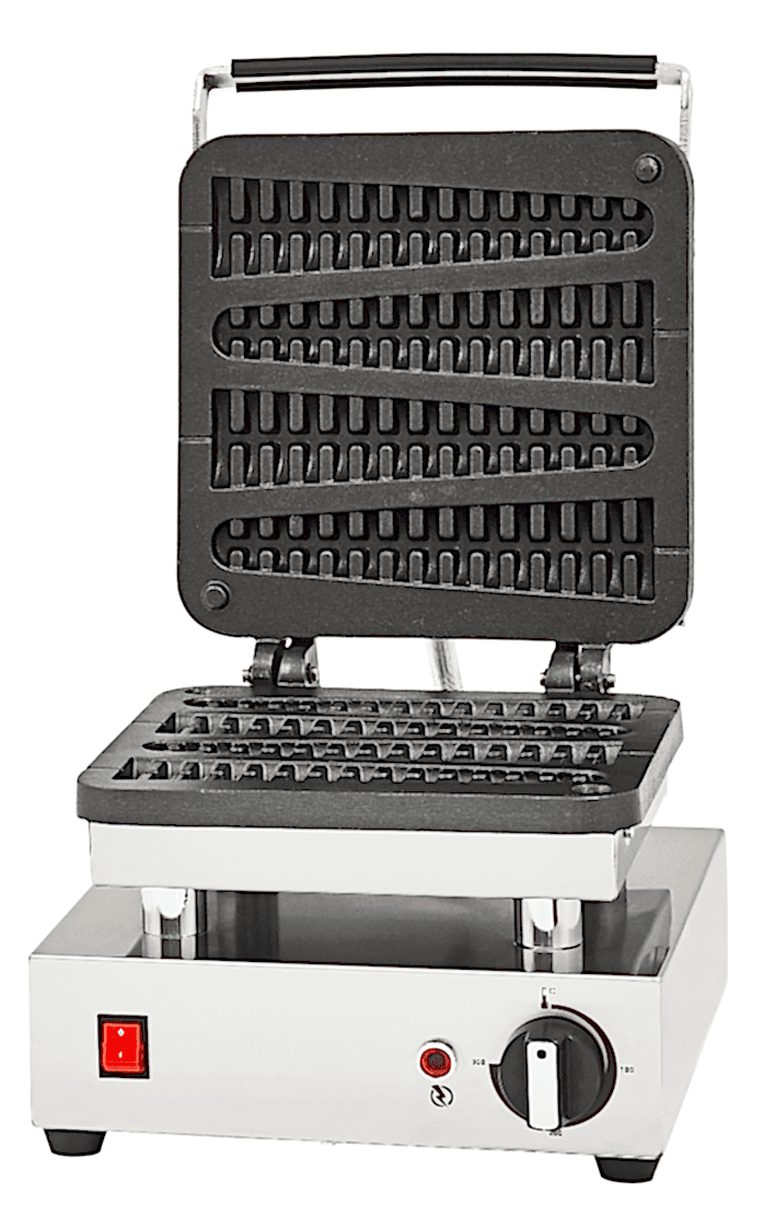 Stick Model Single Waffle Machine with Lid